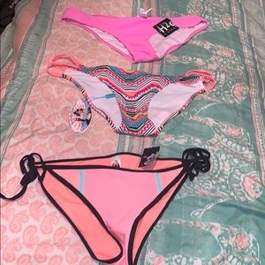3 brand new bikini bottoms!!!